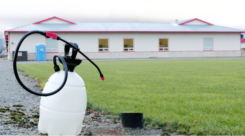 Stall disinfecting for equine infectious disease